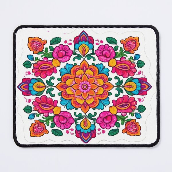 Item preview, Vibrant Floral Patterns with Lush Greenery Sticker – Nature-Inspired Decorative Decals. designed and sold by InsightA.