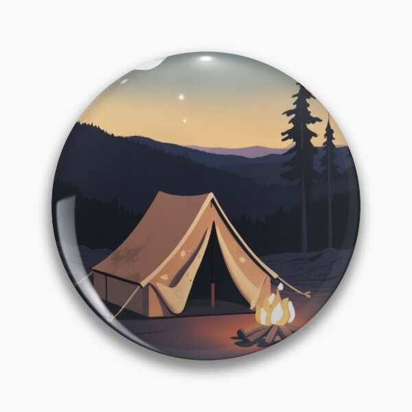 Item preview, Night Camping Under Full Moon designed and sold by Dream Output .