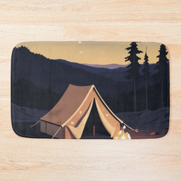 Item preview, Night Camping Under Full Moon designed and sold by Dream Output .