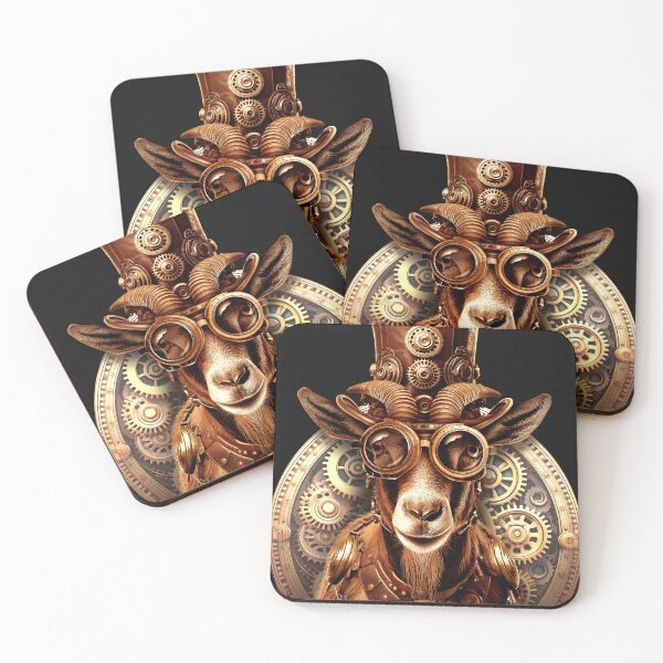 Item preview, Steampunk Goat Steam Punk Goats designed and sold by lightidea.