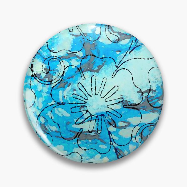 Item preview, Blue Flowers designed and sold by ViaARTfactory.