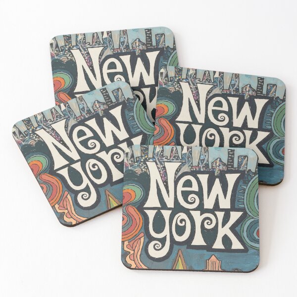 Item preview, New York Whimsical City Life Abstract Vintage Zentangle Art designed and sold by Witty Shirts.
