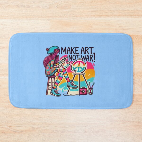 Item preview, Make art, NOT WAR!! designed and sold by Shs-Kenya.