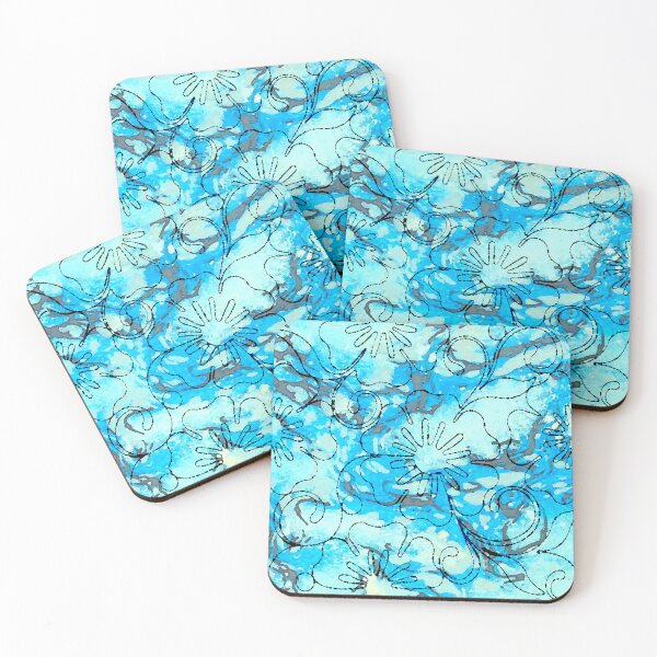 Item preview, Blue Flowers designed and sold by ViaARTfactory.