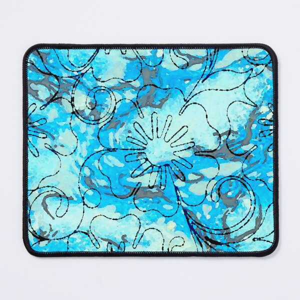 Item preview, Blue Flowers designed and sold by ViaARTfactory.