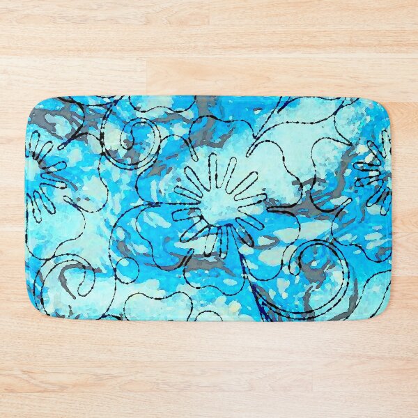 Item preview, Blue Flowers designed and sold by ViaARTfactory.