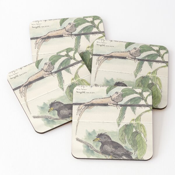 Item preview, urban nature designed and sold by BirdsAndBrush.