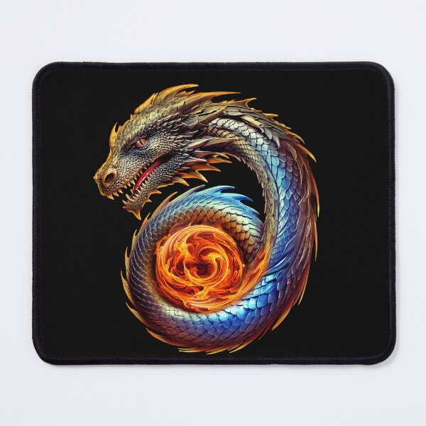 Item preview, sci-fi Fire snake dragon designed and sold by lightidea.