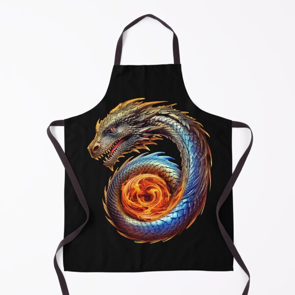 Item preview, sci-fi Fire snake dragon designed and sold by lightidea.