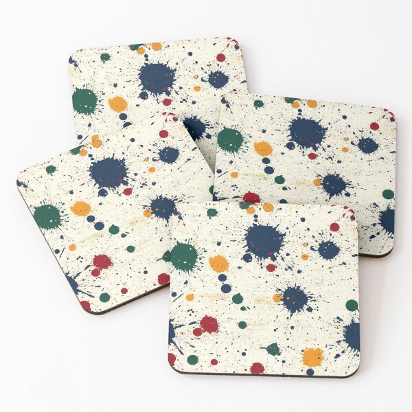 Item preview, Vibrant streaks and splatters in abstract design designed and sold by Piotrek0001.