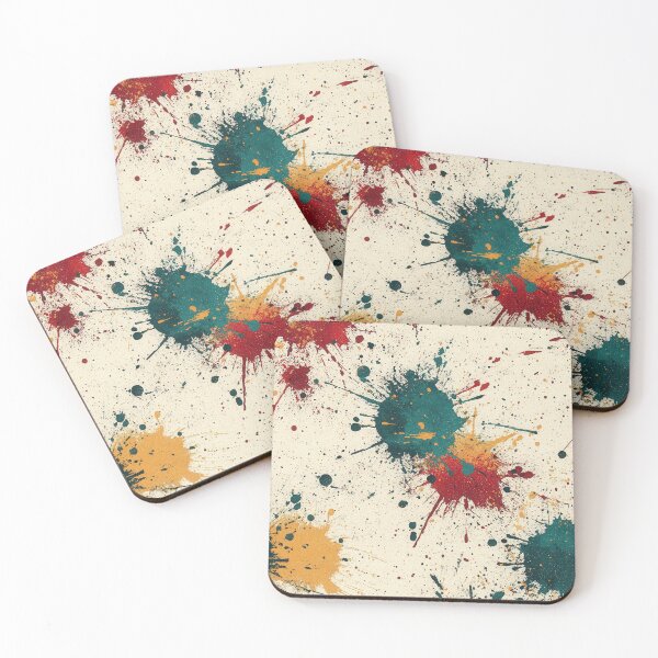Item preview, Abstract chaos with splashes and vivid patterns designed and sold by Piotrek0001.