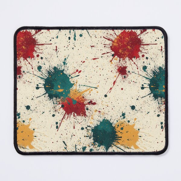 Item preview, Abstract chaos with splashes and vivid patterns designed and sold by Piotrek0001.