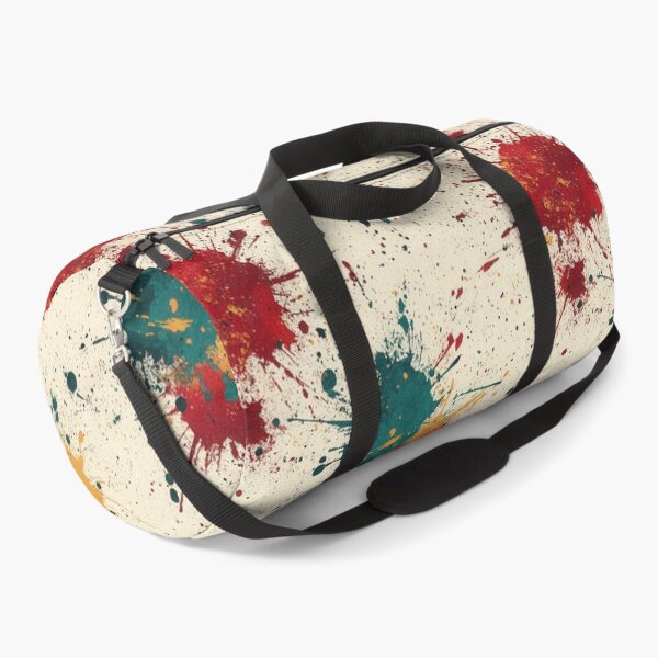 Item preview, Abstract chaos with splashes and vivid patterns designed and sold by Piotrek0001.
