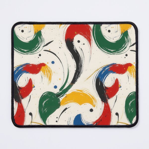 Item preview, Multicolored abstract compositions with textured depth designed and sold by Piotrek0001.