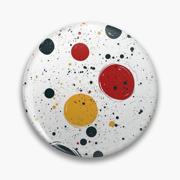 Item preview, Playful abstract patterns with vibrant paint marks designed and sold by Piotrek0001.