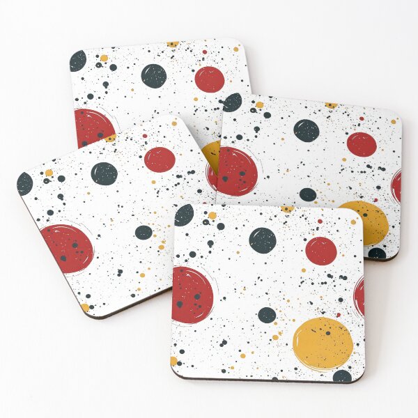 Item preview, Playful abstract patterns with vibrant paint marks designed and sold by Piotrek0001.