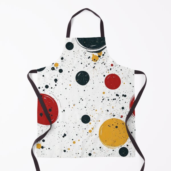 Item preview, Playful abstract patterns with vibrant paint marks designed and sold by Piotrek0001.