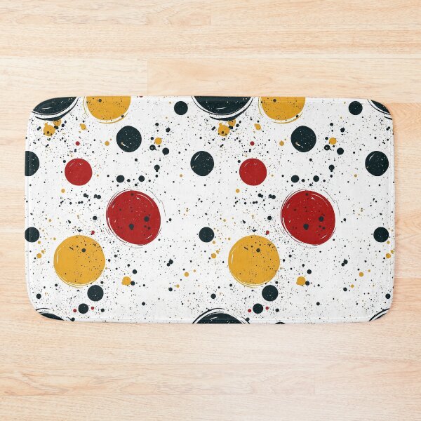 Item preview, Playful abstract patterns with vibrant paint marks designed and sold by Piotrek0001.