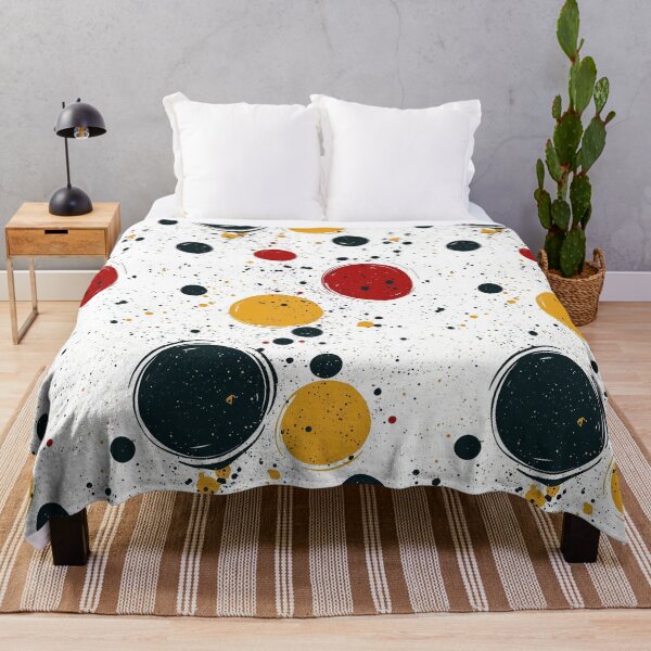 Item preview, Playful abstract patterns with vibrant paint marks designed and sold by Piotrek0001.