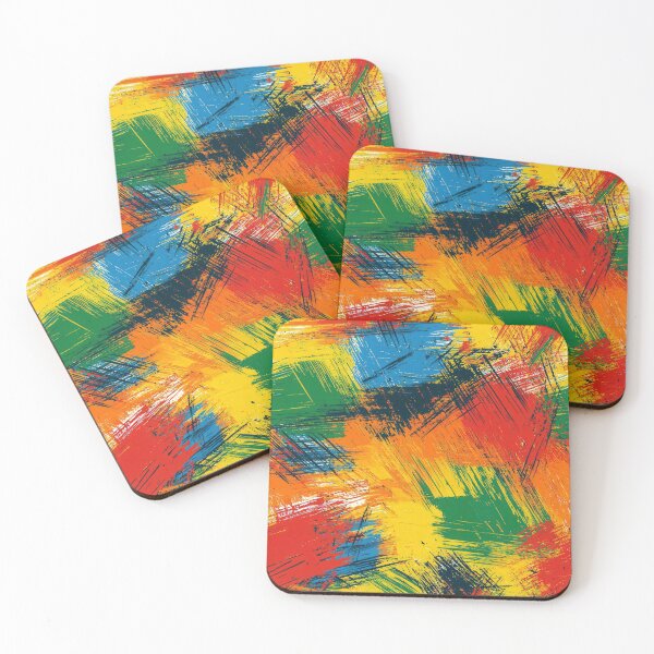 Item preview, Textured abstract designs with vivid color combinations designed and sold by Piotrek0001.