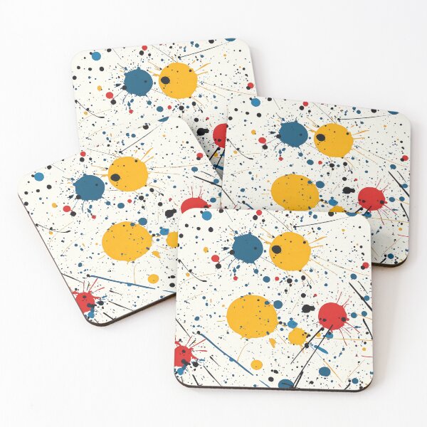 Item preview, Artistic chaos with colorful brushstrokes designed and sold by Piotrek0001.