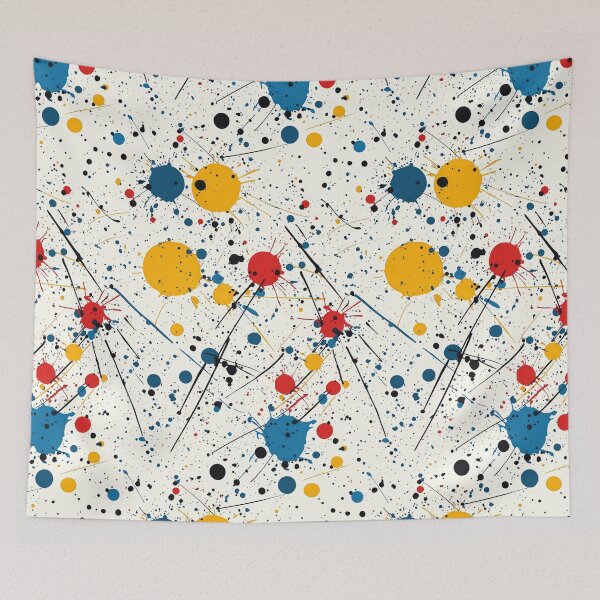 Item preview, Artistic chaos with colorful brushstrokes designed and sold by Piotrek0001.