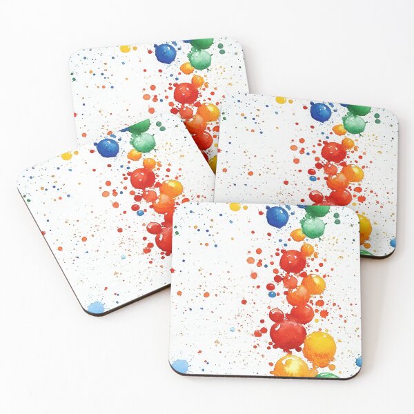 Item preview, Splatter and streak art with bold tones designed and sold by Piotrek0001.