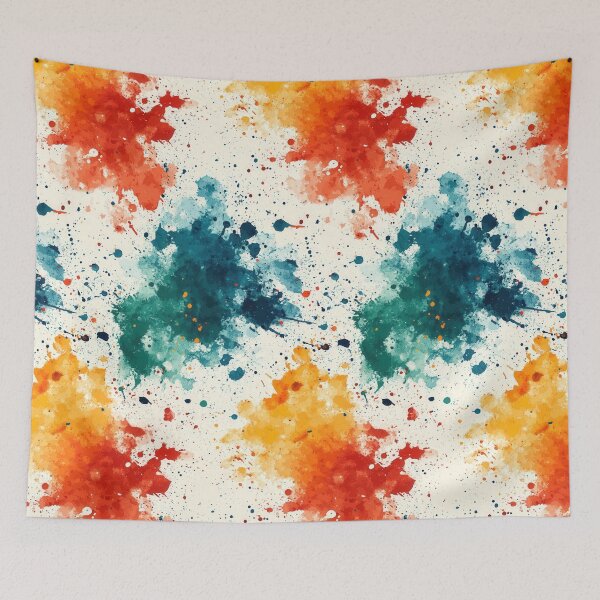 Item preview, Playful abstractions with textured paint techniques designed and sold by Piotrek0001.