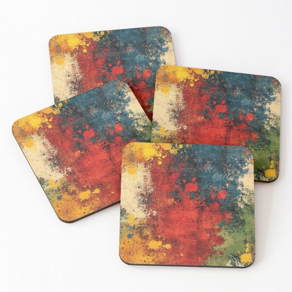Item preview, Multicolor streaks and abstract textured layers designed and sold by Piotrek0001.