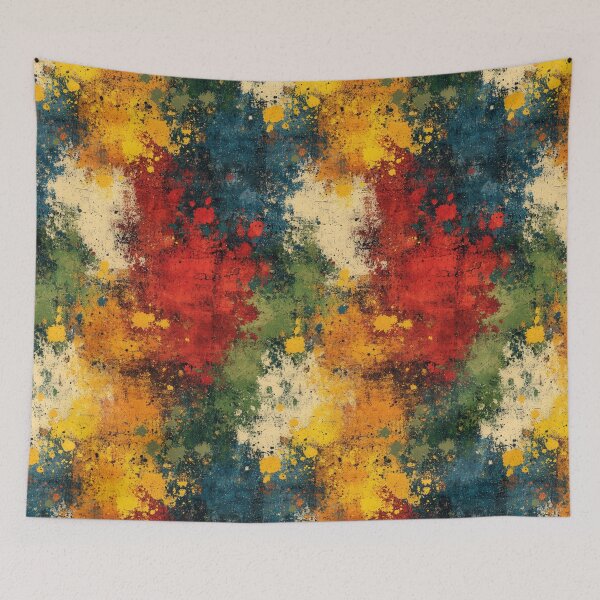 Item preview, Multicolor streaks and abstract textured layers designed and sold by Piotrek0001.