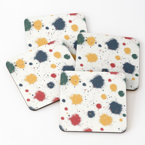Item preview, Bold splashes and expressive brushwork patterns designed and sold by Piotrek0001.