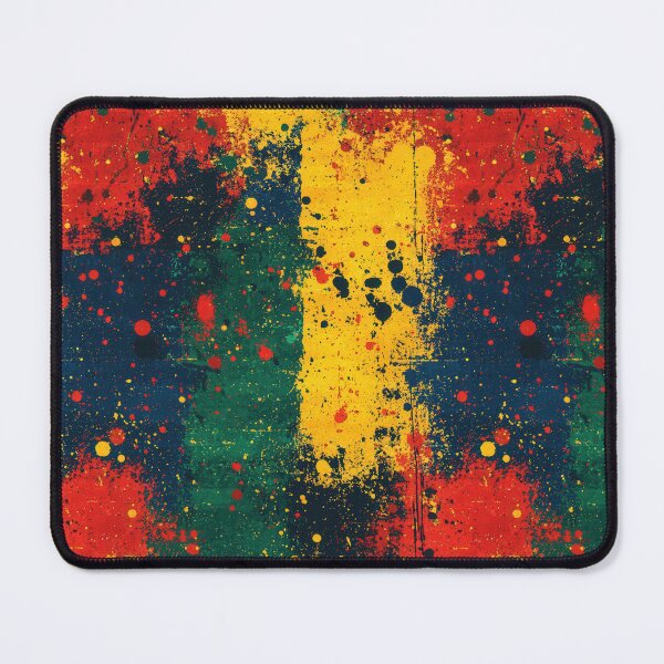 Item preview, Modern abstract art with dynamic color schemes designed and sold by Piotrek0001.