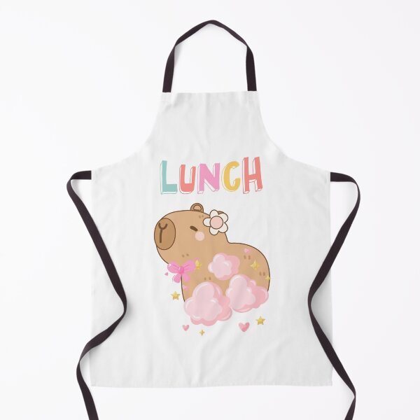 Item preview, Happy Lunch with kawaii capibara designed and sold by Borera cute.