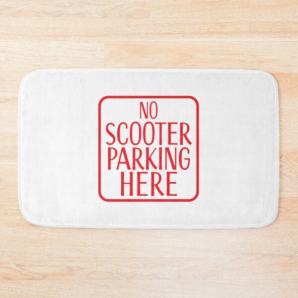 Item preview, No scooter parking here designed and sold by jazzydevil.