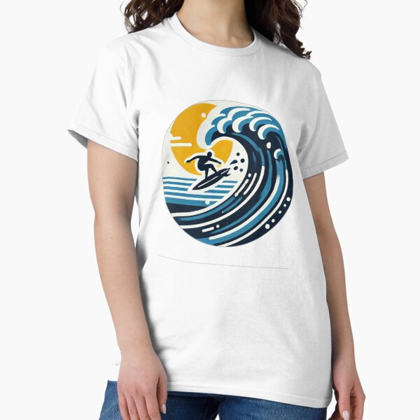 Aperçu de l'œuvre Surfer en toute sérénité créée et vendue par Matrif.