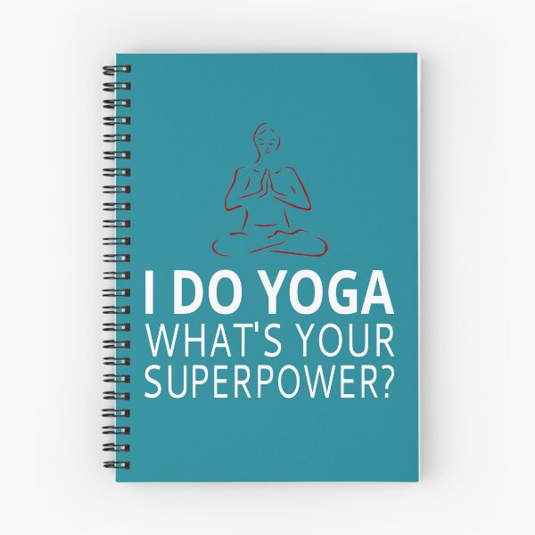 Item preview, I Do Yoga What's Your Superpower? designed and sold by coolfuntees.