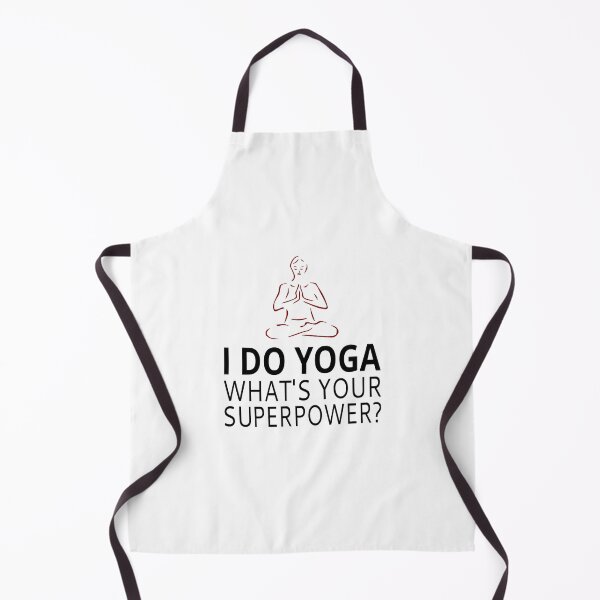 Item preview, I Do Yoga What's Your Superpower? designed and sold by coolfuntees.