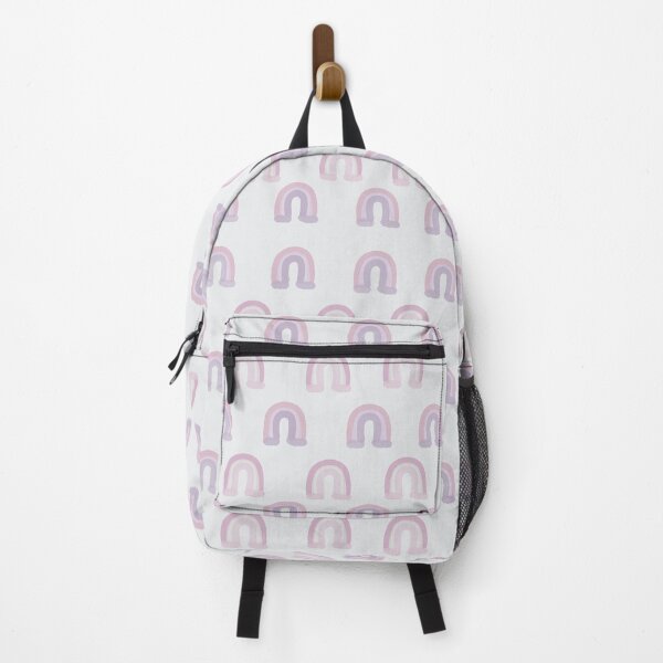 Item preview, Neutral Rainbow Pattern with Pastel Pinks & Purples – Soft and Stylish Home Decor designed and sold by Stickers by @molllyclare.