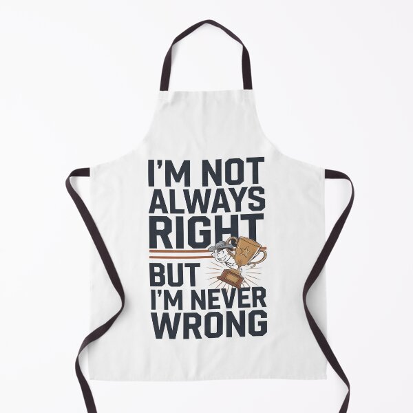Item preview, Never Wrong designed and sold by LaughWear Co..