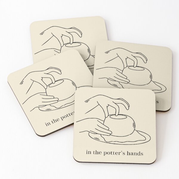 Item preview, In the Potter's Hands | Christian Quote/Saying designed and sold by NoodleDoodleCo.