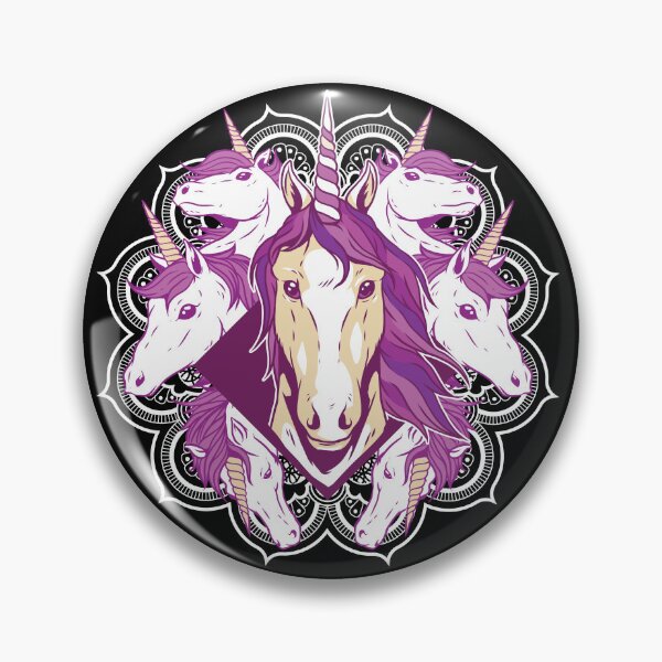 Item preview, Unicorn Mandala designed and sold by TurtleDojo.