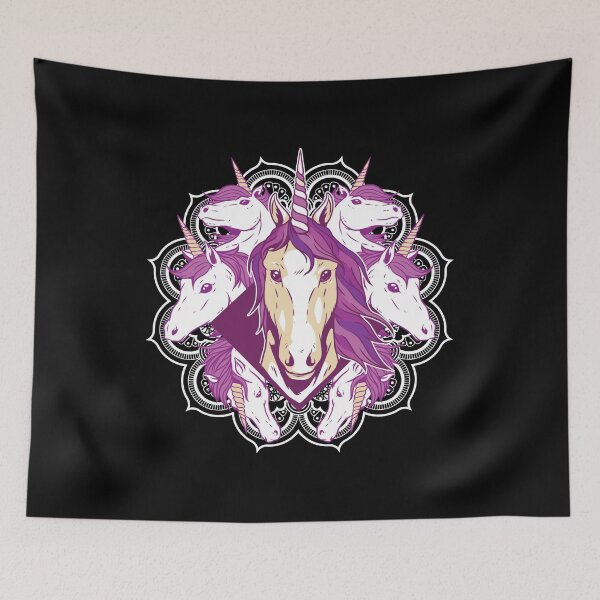 Item preview, Unicorn Mandala designed and sold by TurtleDojo.