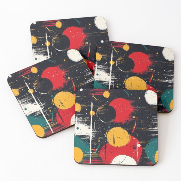 Item preview, Bold paint strokes with dynamic color schemes designed and sold by Piotrek0001.