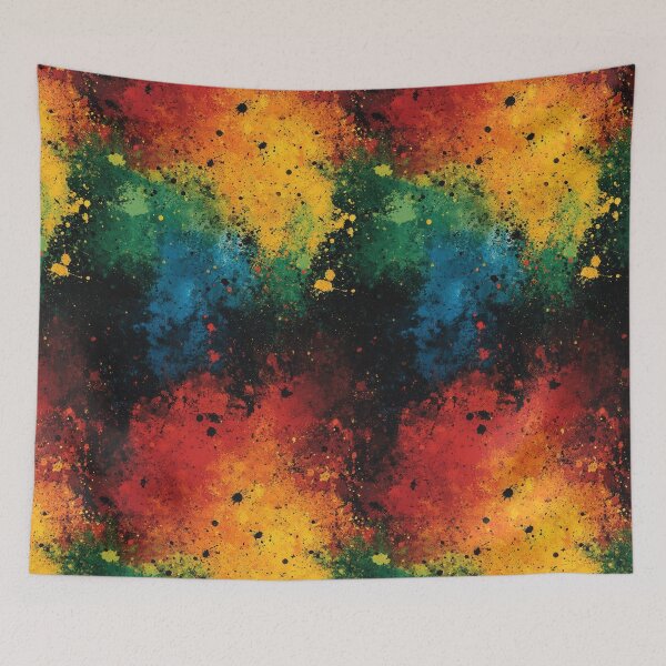 Item preview, Expressive patterns with colorful artistic energy designed and sold by Piotrek0001.