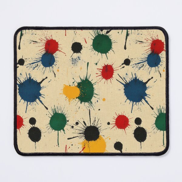 Item preview, Artistic chaos with vivid splatters and patterns designed and sold by Piotrek0001.