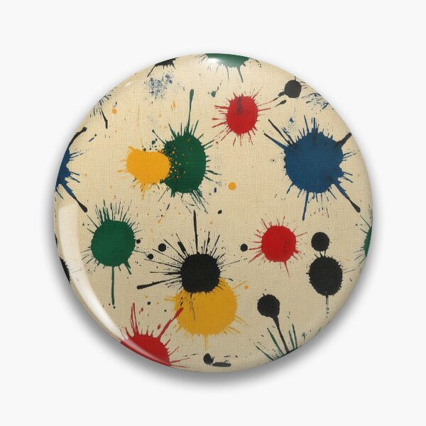 Item preview, Artistic chaos with vivid splatters and patterns designed and sold by Piotrek0001.