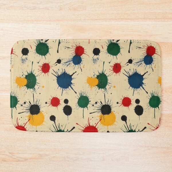 Item preview, Artistic chaos with vivid splatters and patterns designed and sold by Piotrek0001.