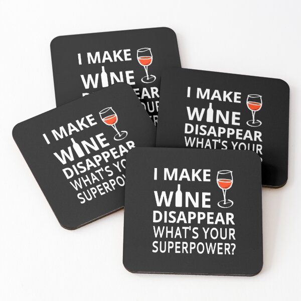 Item preview, I Make Wine Disappear. What's Your Superpower? designed and sold by coolfuntees.