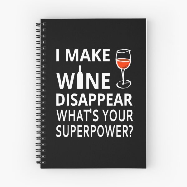 Item preview, I Make Wine Disappear. What's Your Superpower? designed and sold by coolfuntees.