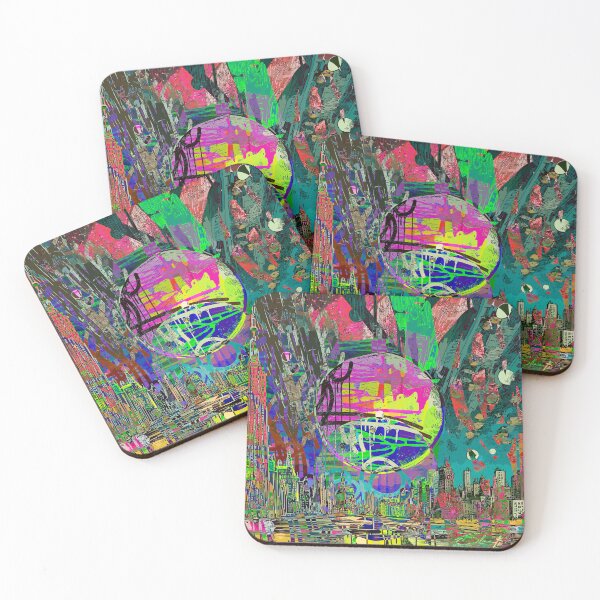 Item preview, The Burning City II designed and sold by blackink-design.